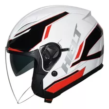 Capacete Moto Helt Aberto New City Smart Com Óculos - 60