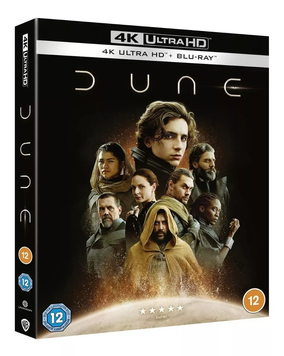 Dune 2021 4k 2 Blu-ray Nuevo Importado Original