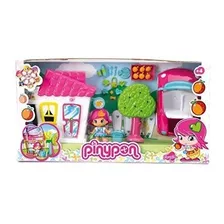 Muñeca Pinypon Con Casa Y Coche Convertible