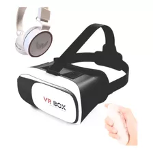 Oculos 3d Realidade Virtual Celular Video Filme Jogos Brinde