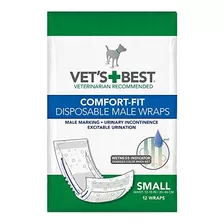 Vets Best Comfort Fit Pañales Desechables Para Perros Mascu