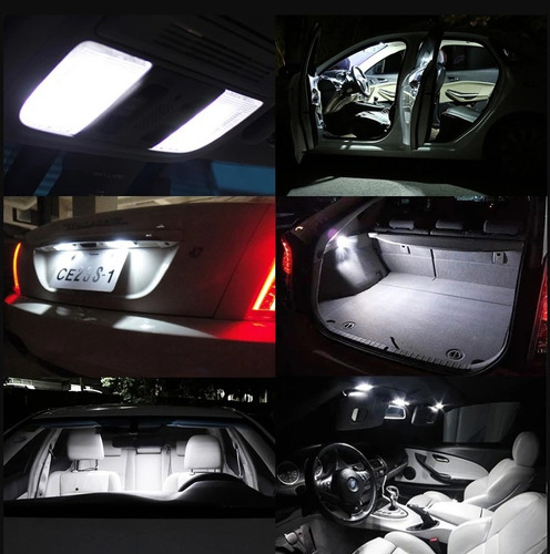 Kit Led Interiores Y Reversa + Placas Hyundai Sonata 2011-13 Foto 2