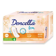 Doncella Aposito Incontinencia Fuerte Maxi 34cm 10unidades