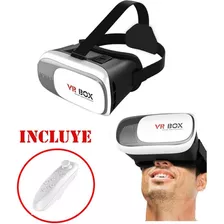 Lentes De Realidad Virtual Visor Vr Box 2.0 Incluye Control 