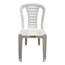 Silla Plastica Reforzada Apilable Reina Blanco Original !!!