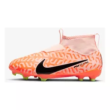 Chuteira Nike Zoom Superfly 9 Academy Campo Infantil Cor Marrom Tamanho 32 Br