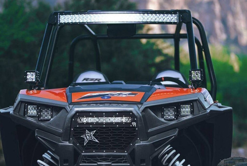 Par Faros D Series Pro Spot Dually Rigid Led Jeep Can Am Rzr Foto 6