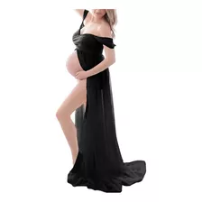 Maternidad Para Sesión De Fotos Vestidos De Gasa De Embarazo