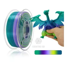 Filamento Flexible Tpu Arcoiris Impresión 3d Centro3d, 1 Kg