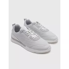 Zapatillas Low Top Con Logo Gris Hombre Calvin Klein