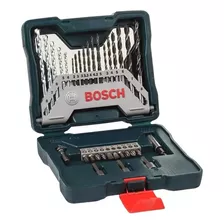 Maleta Kit Bosch X-line Com 33 Peças Jogo De Brocas E Bits 