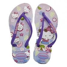 Ojotas Havaianas Kids Slim Hello Kitty - Colores