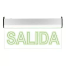 Letreros Led Salida Emergencia Bateria Respaldo/ Hb Led