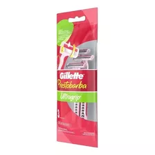 Maquinita De Afeitar Mujer Ultragrip Gillette X3 Unidades