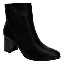 Bota Ramarim Feminina Salto Bloco 95121 Preto