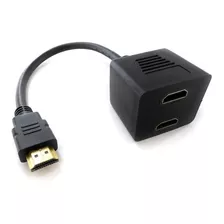 Splitter Divisor De Video Hdmi, 720p 1 Entrada A 2 Salidas