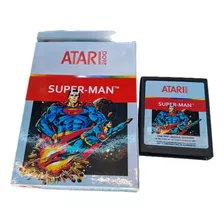 Atari 2600 Na Caixa Refeita Superman Ótima Qualidade 