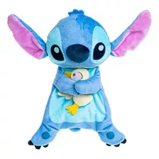 Niños Preferidos Disney Stitch Snuggle Lovey, Blue