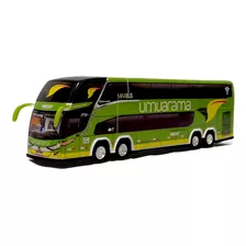 Miniatura Ônibus Umuarama Maxbus G7 4 Eixos 30cm