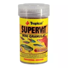 Ração Tropical Supervit Mini Granulat 162,5g Tetras Rasboras