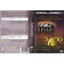 Dvd Lacrado Duplo 7 Homens Um Destino 3 + Revolta Dos 7 Home