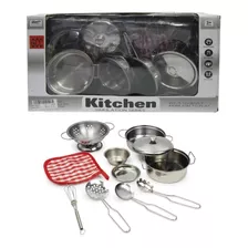 Juego De Cocina Kids Set Juguete De Cocina 11 Piezas Color 52053