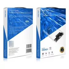 Cofre Transparente Para Hdd/ssd 2.5 Sata3 Usb3 Uasp Oscoo