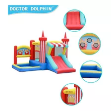 Castillo Inflable Doctor Dolphin (brincolín) Uso Rudo