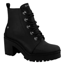 Bota Coturno Feminino Ramarim Salto Grosso