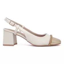 Sapato Feminino Ramarim Delicado Sling Back Tendencia Dança