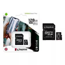 Memoria Micro Sd 128 Gb Kingston Clase 10