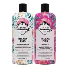 Kit Relaxa Fios Ghair 2x1 Shampoo E Condicionador Litro