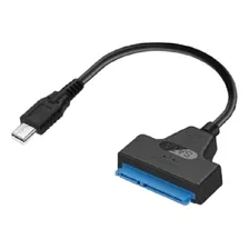 Cabo Conversor Hd/ssd Sata 2,5 P/pen Drive Via Usb Type C