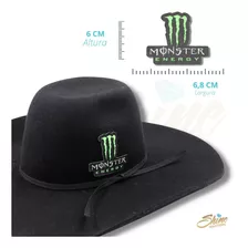 Adesivo Para Chapéu Monster Verde