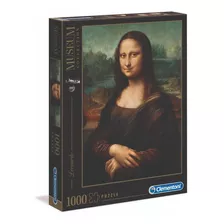 Rompecabezas Puzzle Clementoni 1000 Pzs Gioconda Mona Lisa