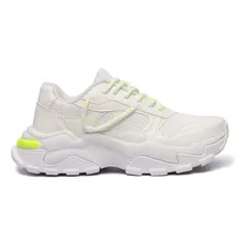 Tênis Sneaker Ecko Unltd Voltz - Branco / Verde Limão