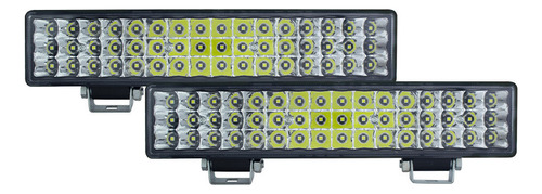 Set De Faros Luz Blanca Tunelight 192 Watts 48 Leds Jeep/4x4 Foto 9