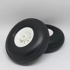 Roda Para Aeromodelo 65mm - 2 1/2 (2pc)