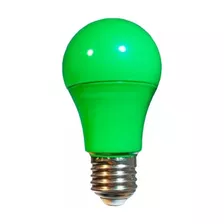 Kit 10 Lâmpada Bulbo Led Verde A60 7w Decorativa Bivolt