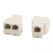 Cono Divisor De Línea Telefónica Uxcell Rj11 6p4c 1 A 2 Hemb