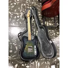 Estuche Duro Guitarra Eléctrica Telecaster Nacional En Lona