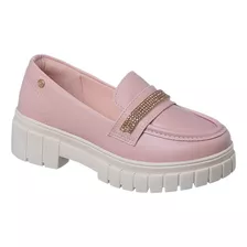 Sapato Infantil Feminino Ortopé Fashion Flat Mocassim Rosa