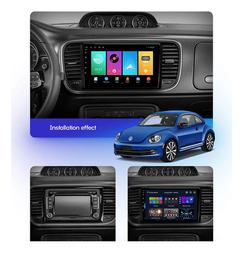 Vehculos De Audio Para Volkswagen Beetle 2012-2018 Gps Carp Foto 3