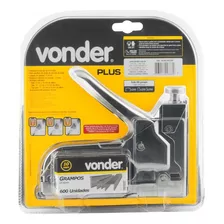 Grampeador Pinador Manual Vonder Plus + Grampos
