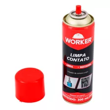 Limpa Contato Spray 300ml Worker Limpa A Seco Restaura 