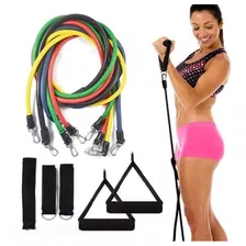 Set Bandas Elasticas De Resistencia 11 Piezas Latex Deporte