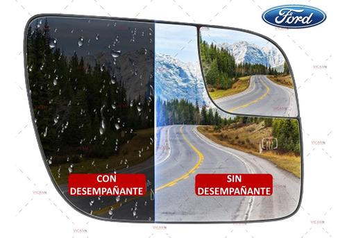 Luna Espejo Ford Explorer 2011-2015 Derecho Con Desempaante Foto 4