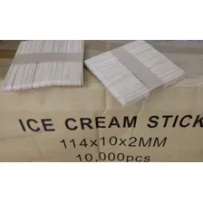 Paletas De Madera Para Helados Caja De 10.000 Unidades 80$ 