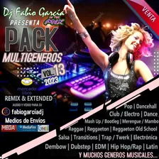 Pack Música Multi-géneros Para Dj Vol.13 - Agosto 2023