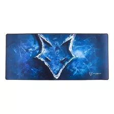 Mousepad Gamer Husky Gaming Avalanche Ice Speed Extra Grande Cor Preto E Azul